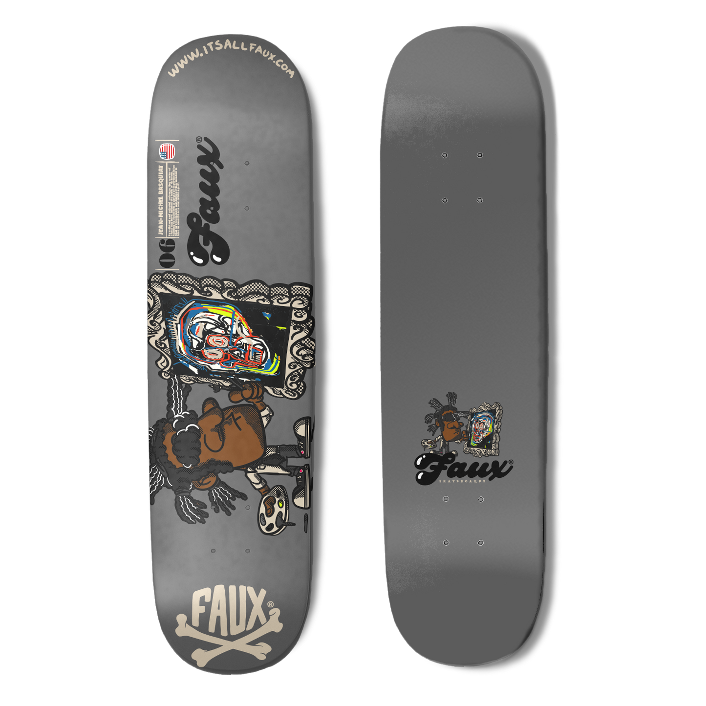 Jean-Michel Basquiat Skateboard Deck