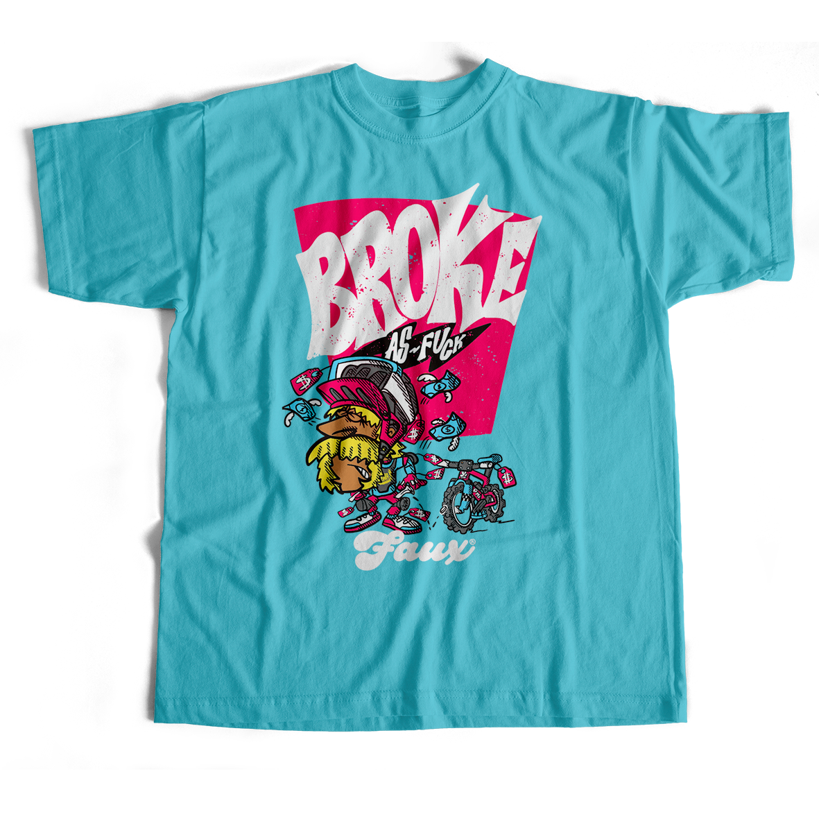 Broke As Fuck Enduro T-Shirt