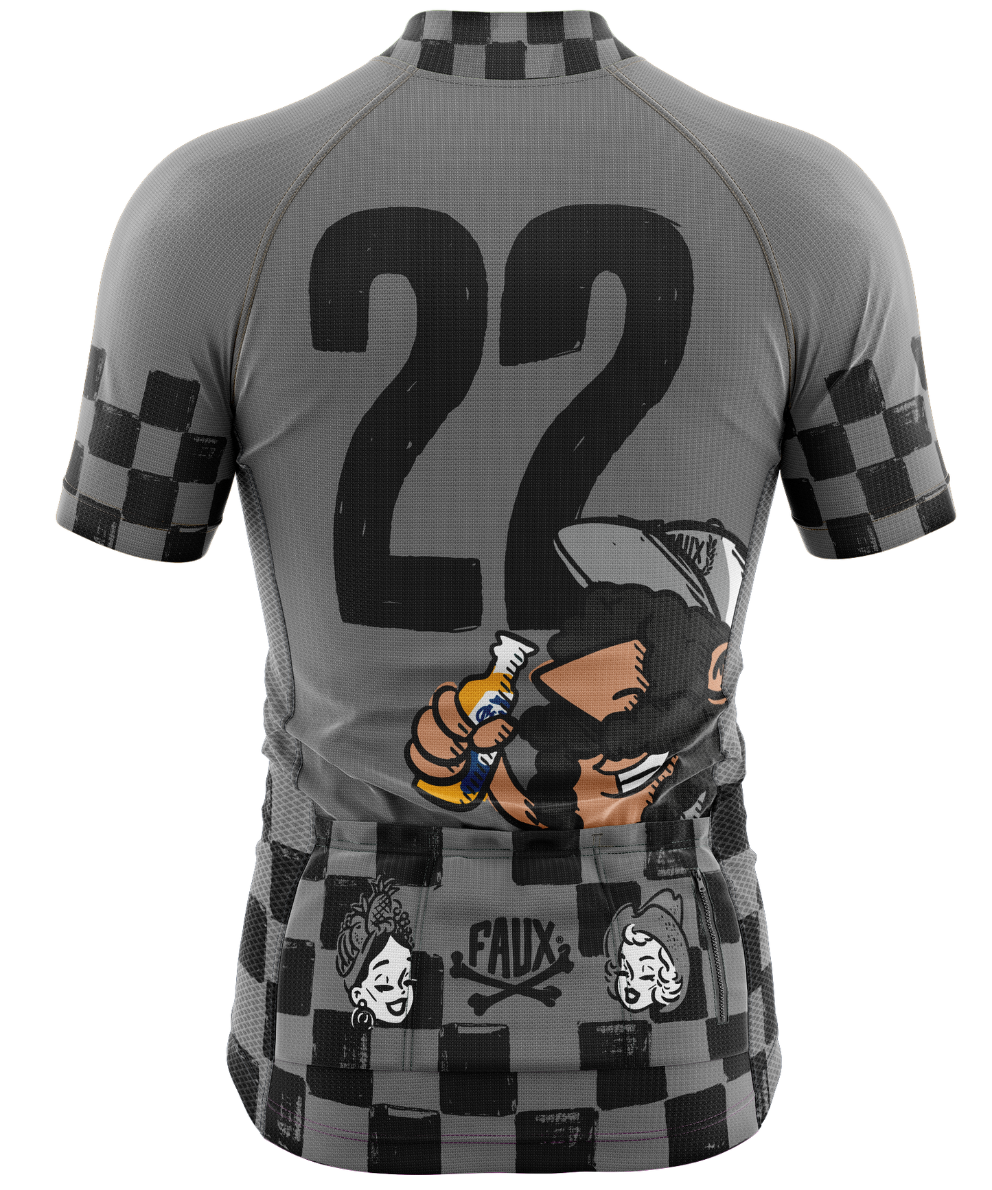 Checkers Cycling Jersey