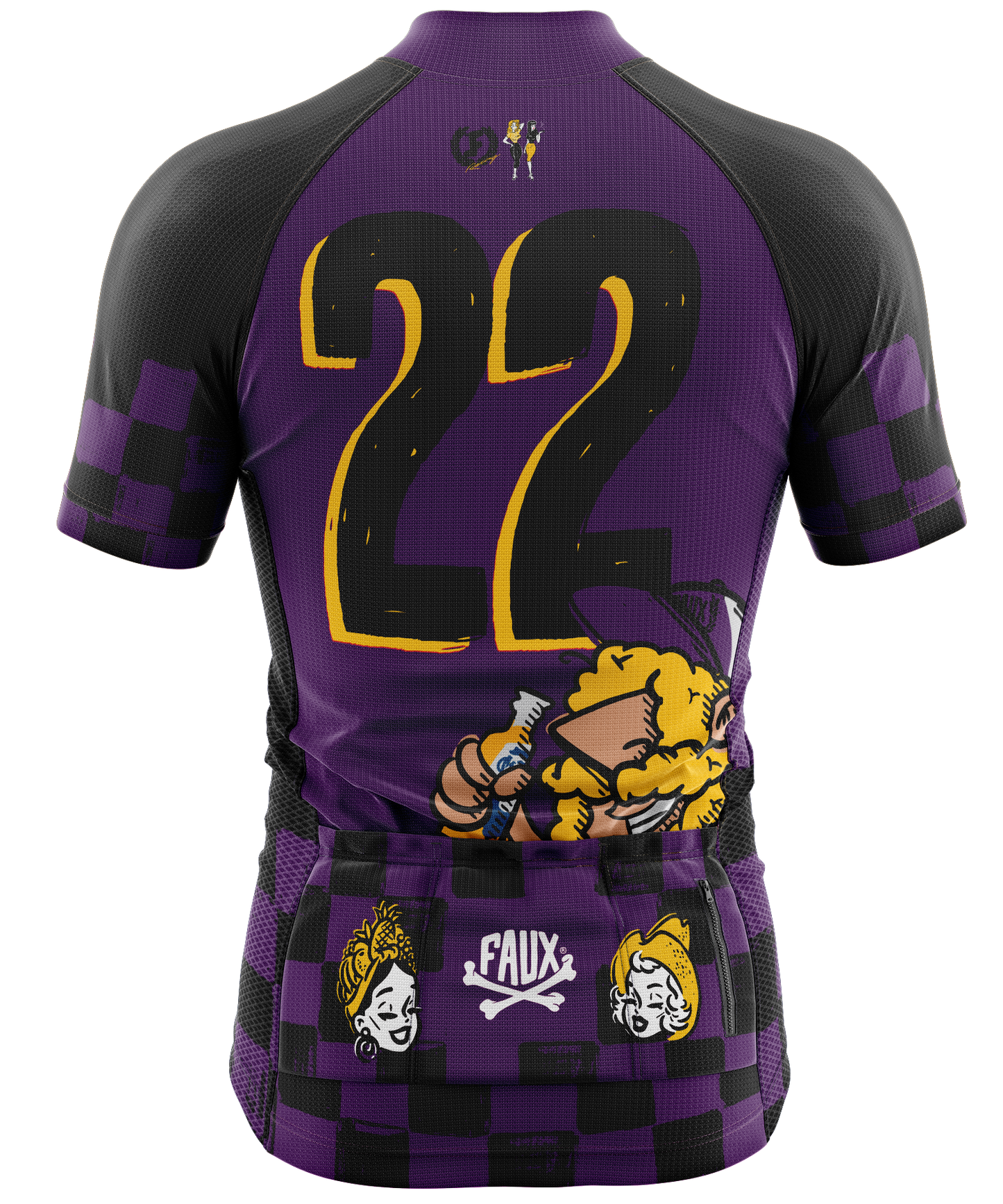 Checkers Cycling Jersey