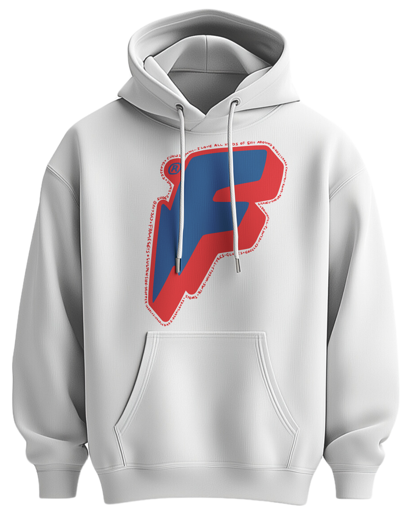 Love Bikes F Logo Yourself Hoodie