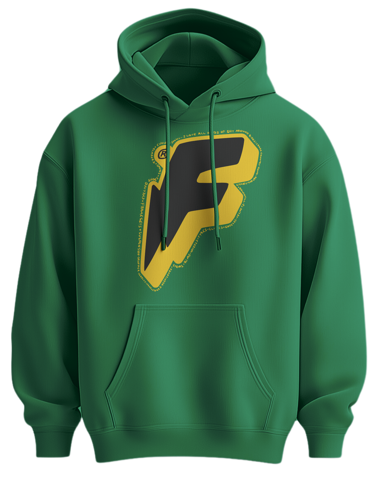 Love Bikes F Logo Yourself Hoodie