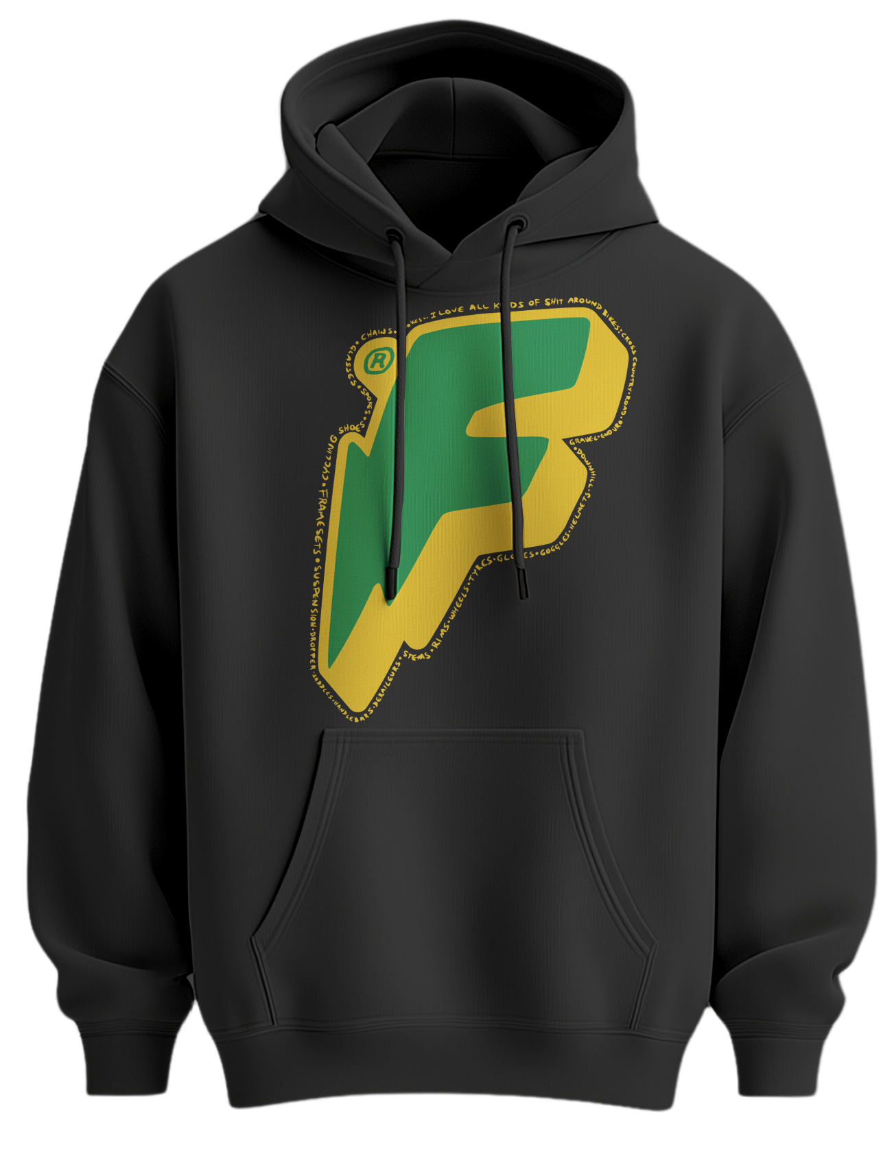 Love Bikes F Logo Yourself Hoodie