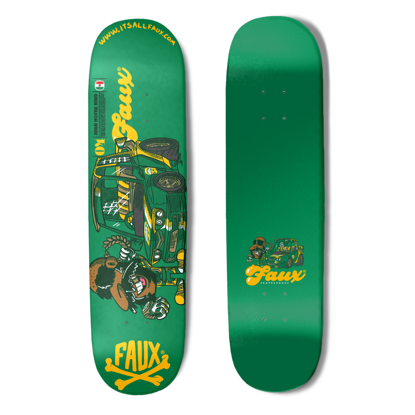Juan Hoffa Kind Skateboard Deck