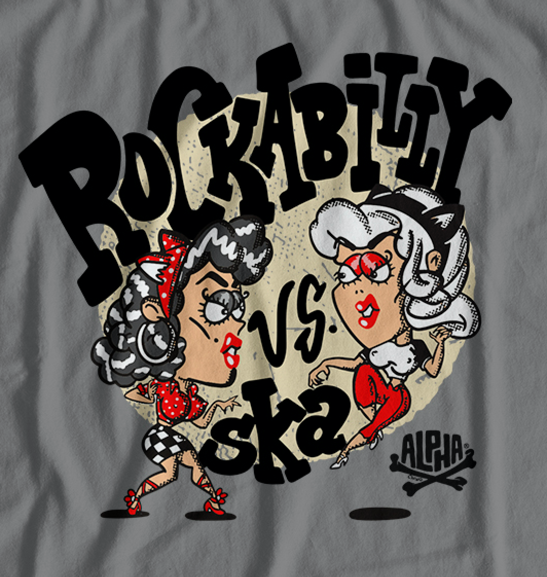 Rockabilly vs Ska T-Shirt