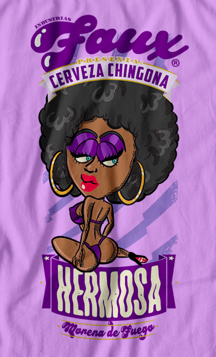 Brunette On Fire T-Shirt