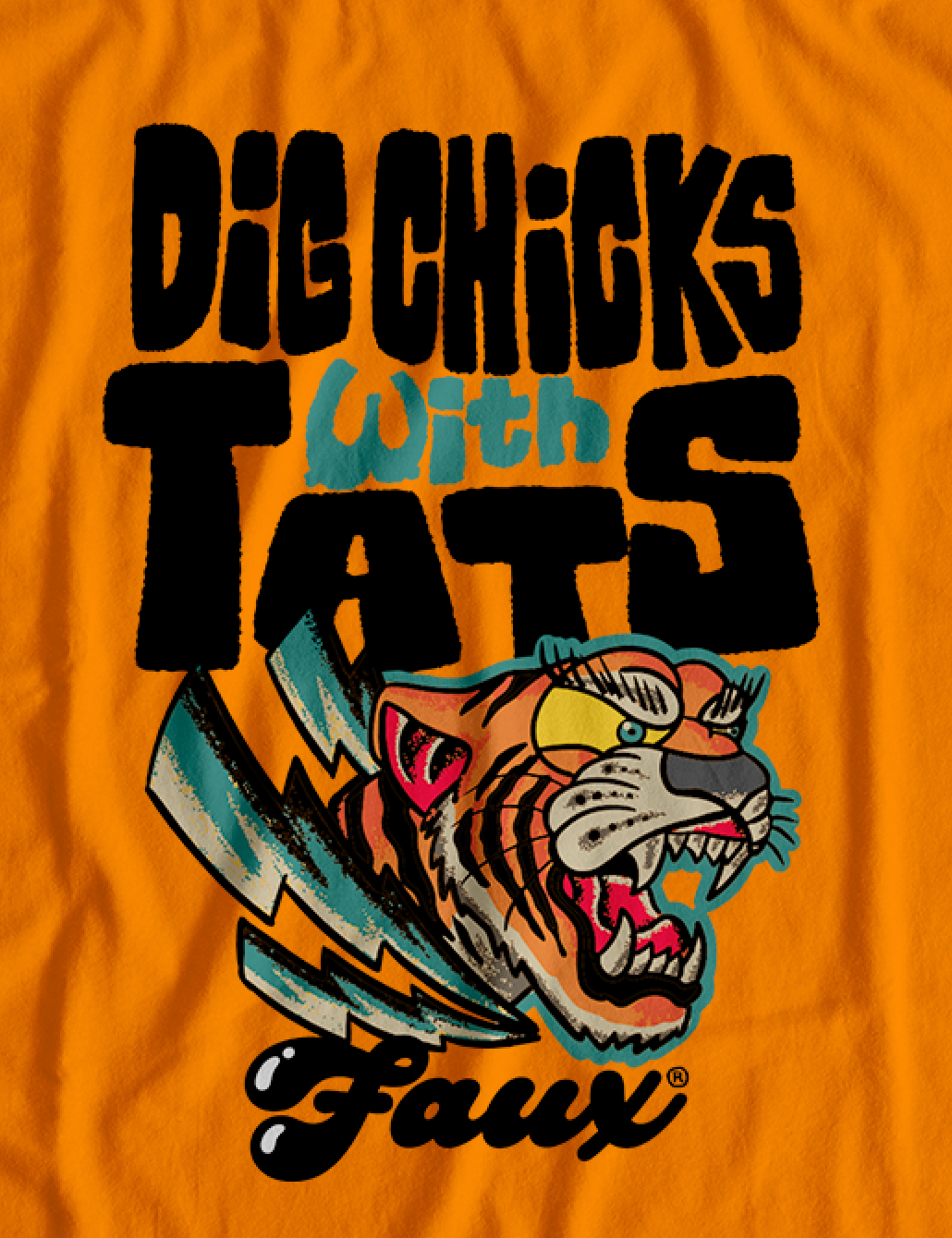 Dig Chicks With Tats T-Shirt