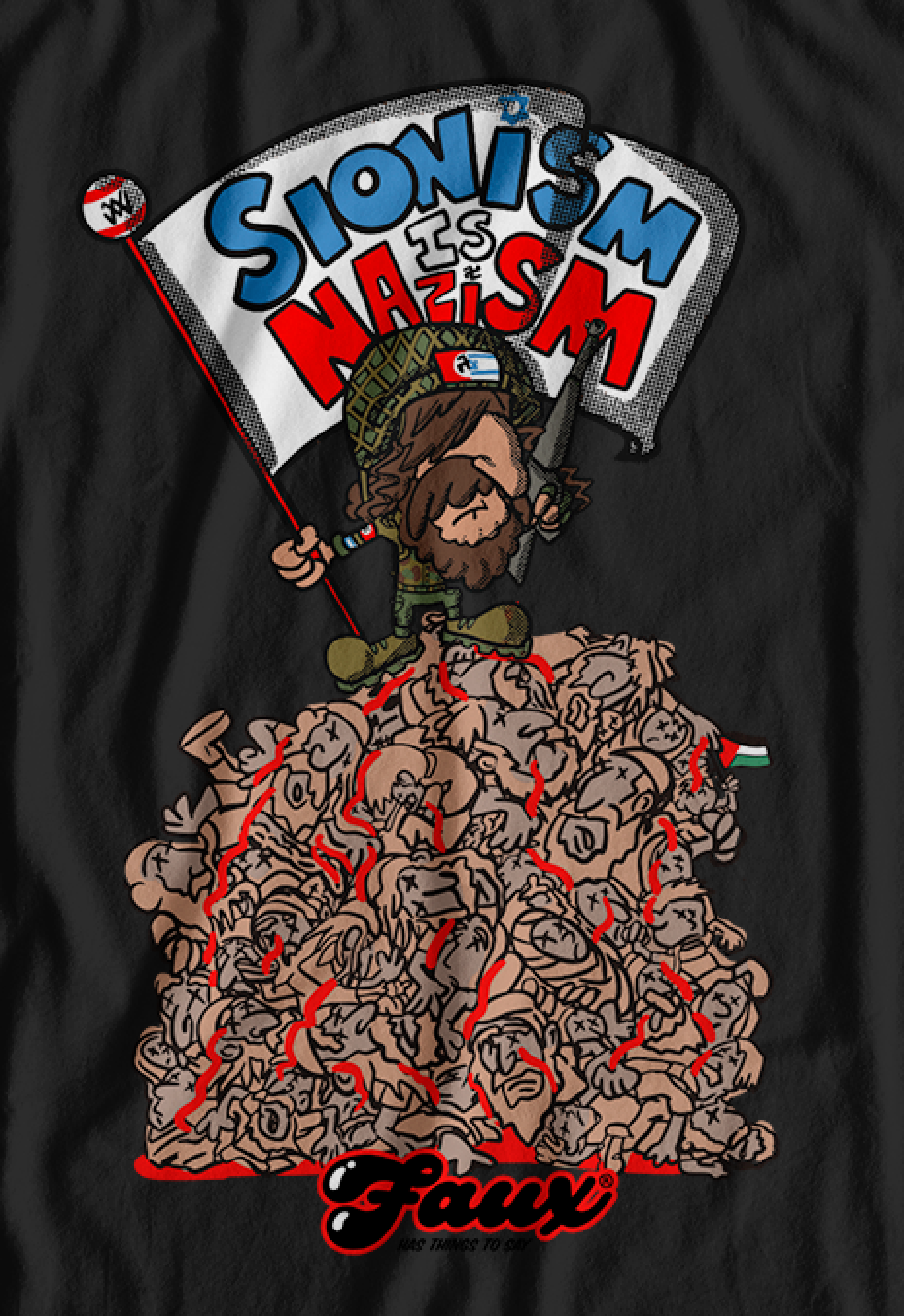 Sionism Is Nazism T-Shirt