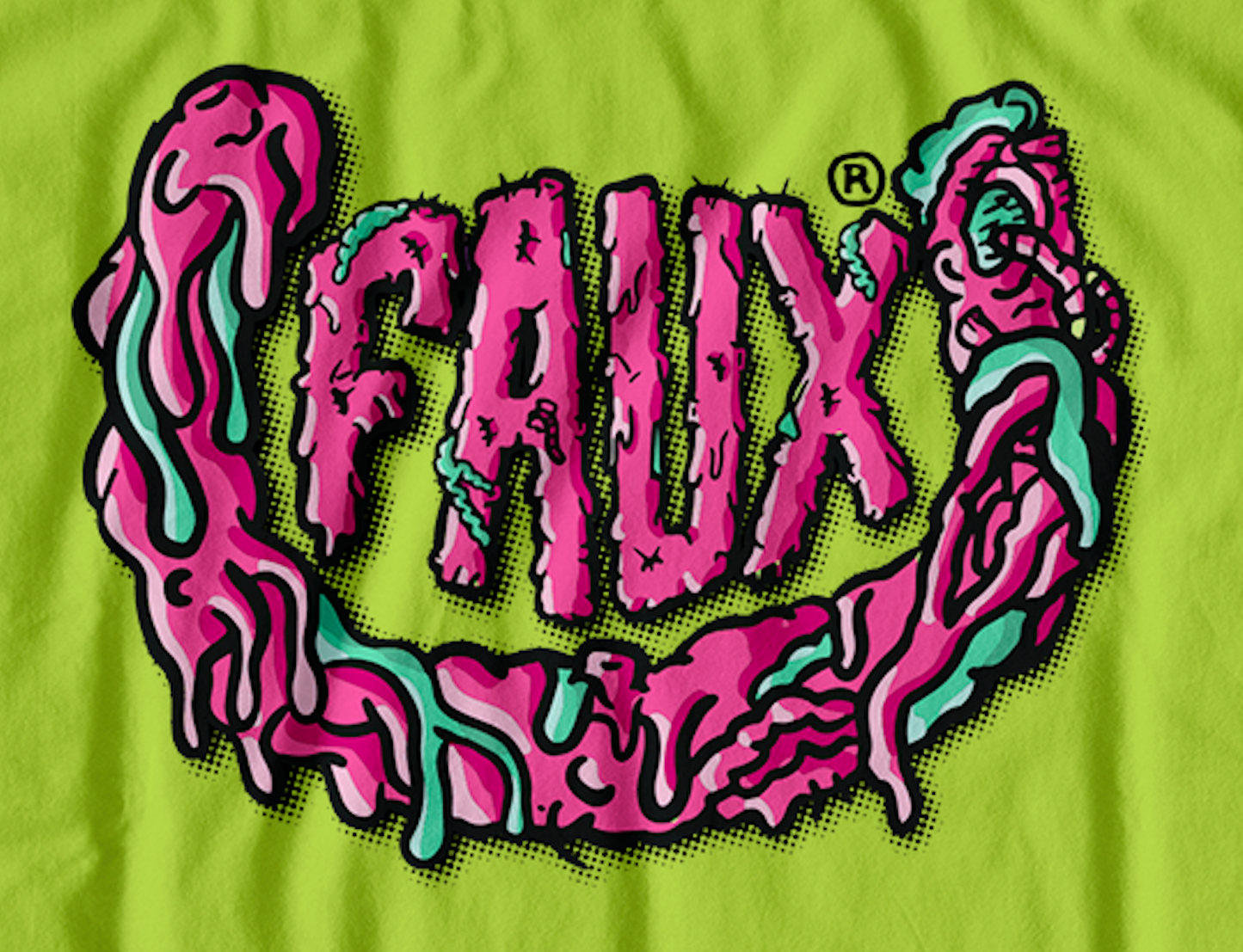 Faux Toxic Logo T-Shirt