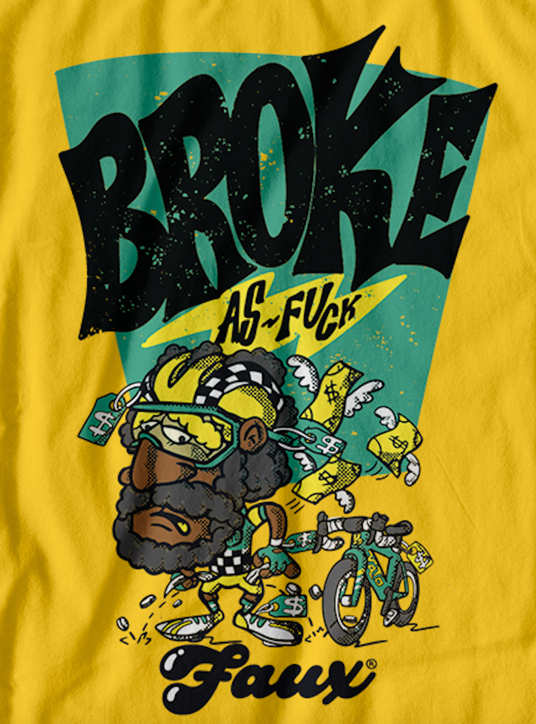 Broke As Fuck Roadie T-Shirt