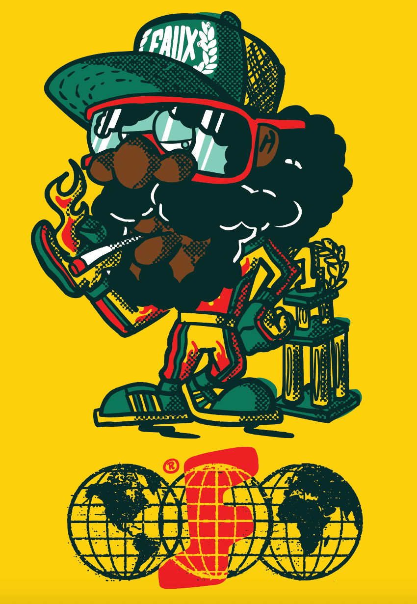 Racing Bastards Petrol T-Shirt
