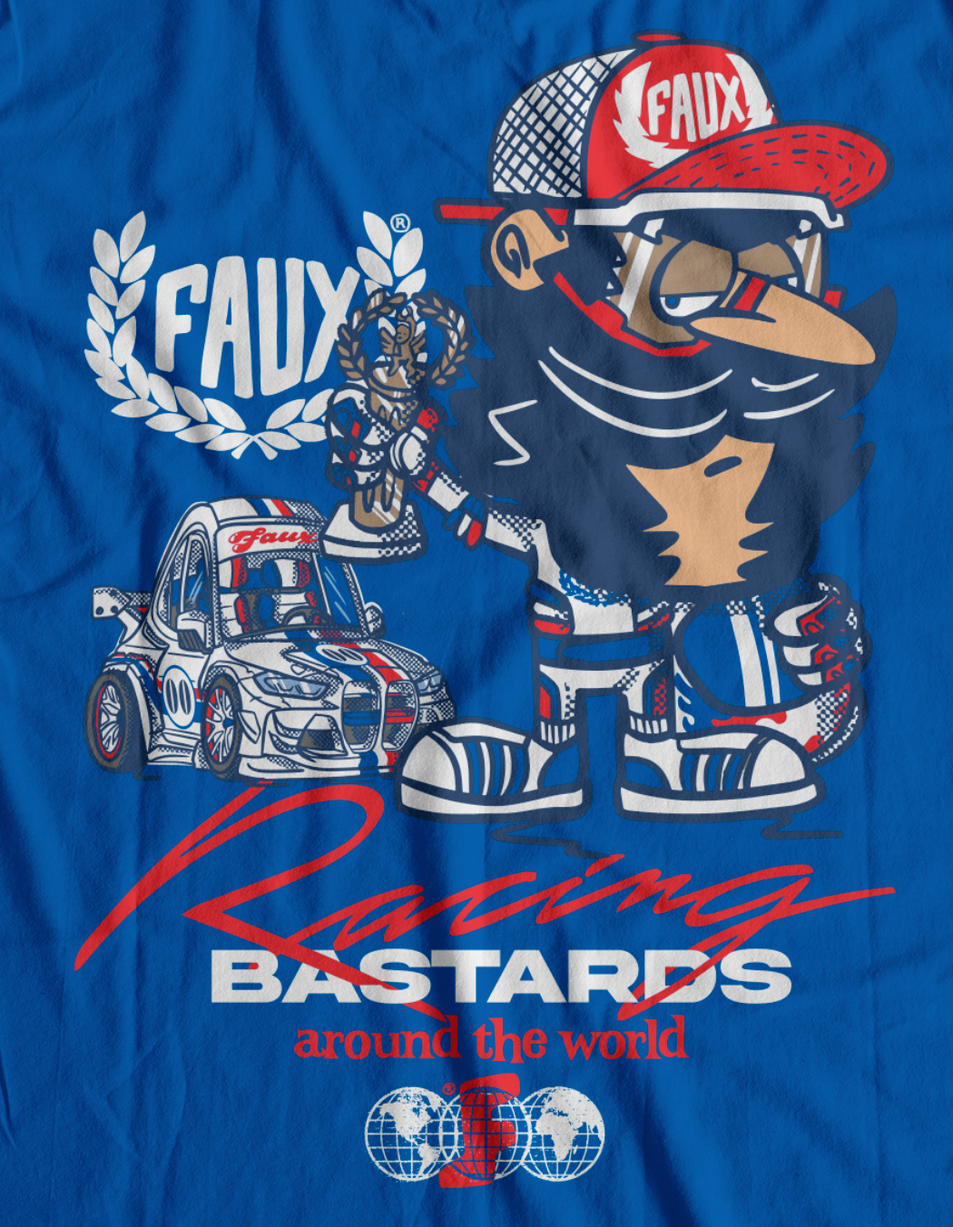 Racing Bastards Clutch T-Shirt
