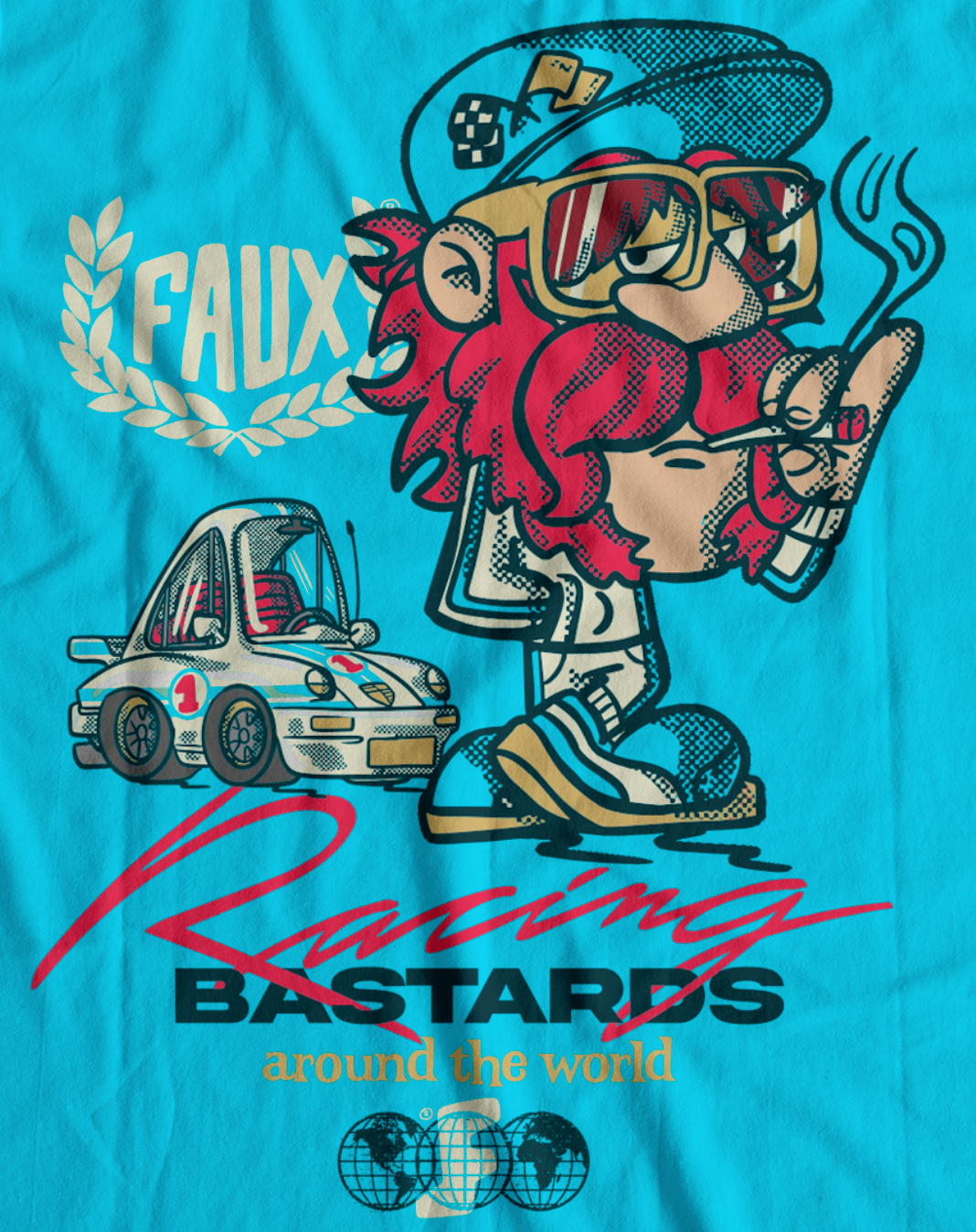 Racing Bastards Chop T-Shirt