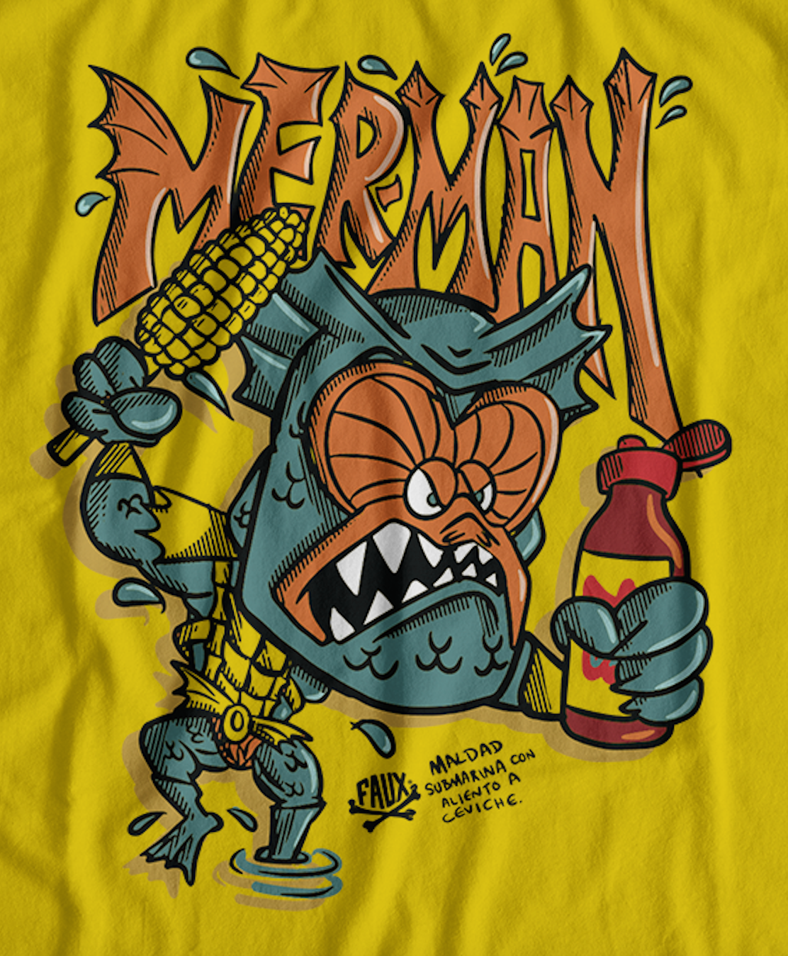 Mer-Man Parody T-Shirt