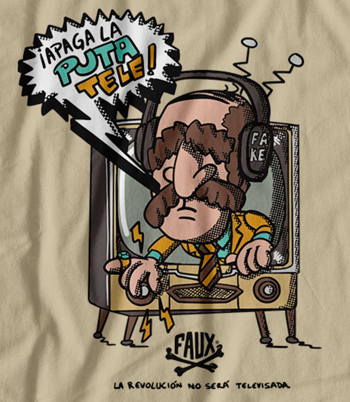 Turn Off The P̶u̶t̶a̶ Tele T-Shirt