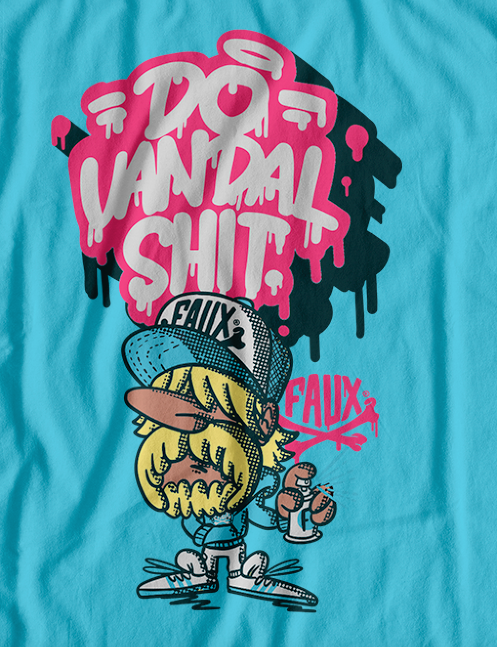 Do Vandal Shit Grafitti T-Shirt