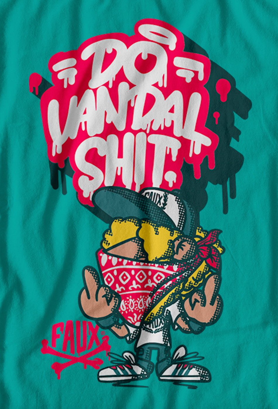 Do Vandal Shit Riot T-Shirt
