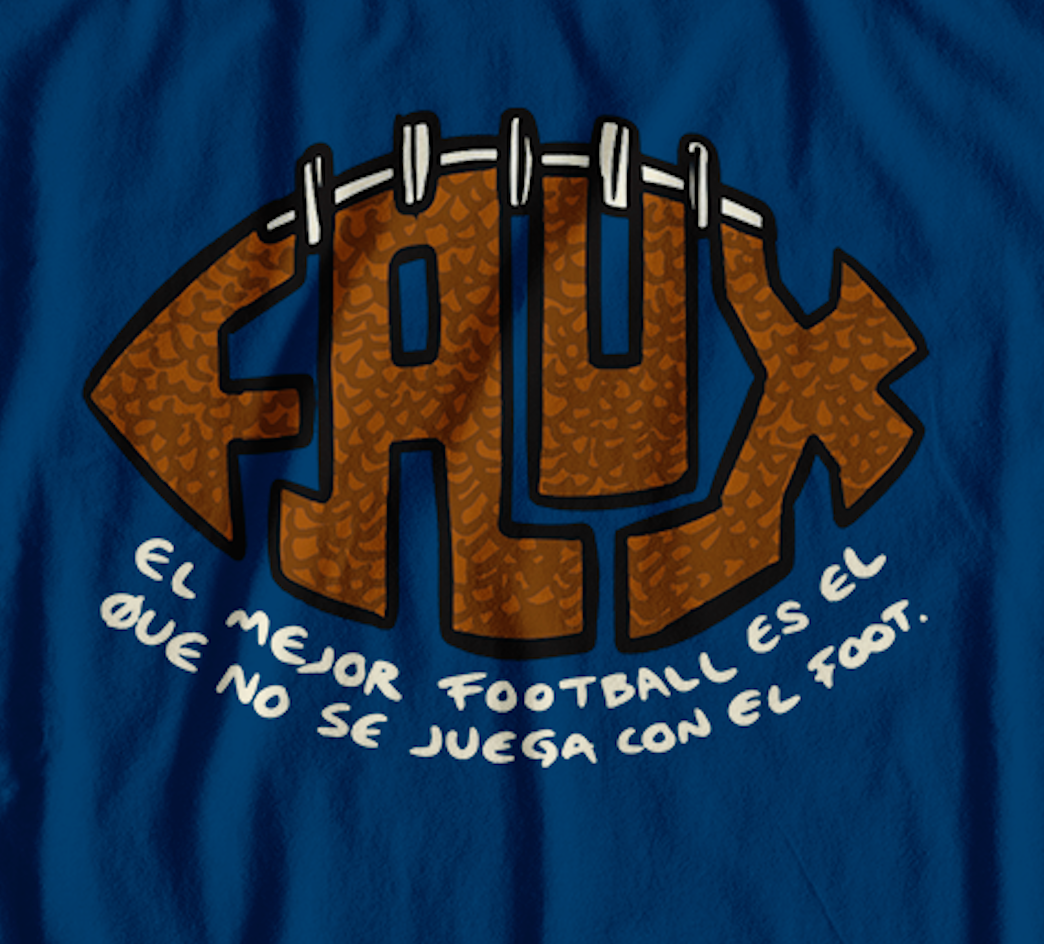 Football Faux Logo T-Shirt