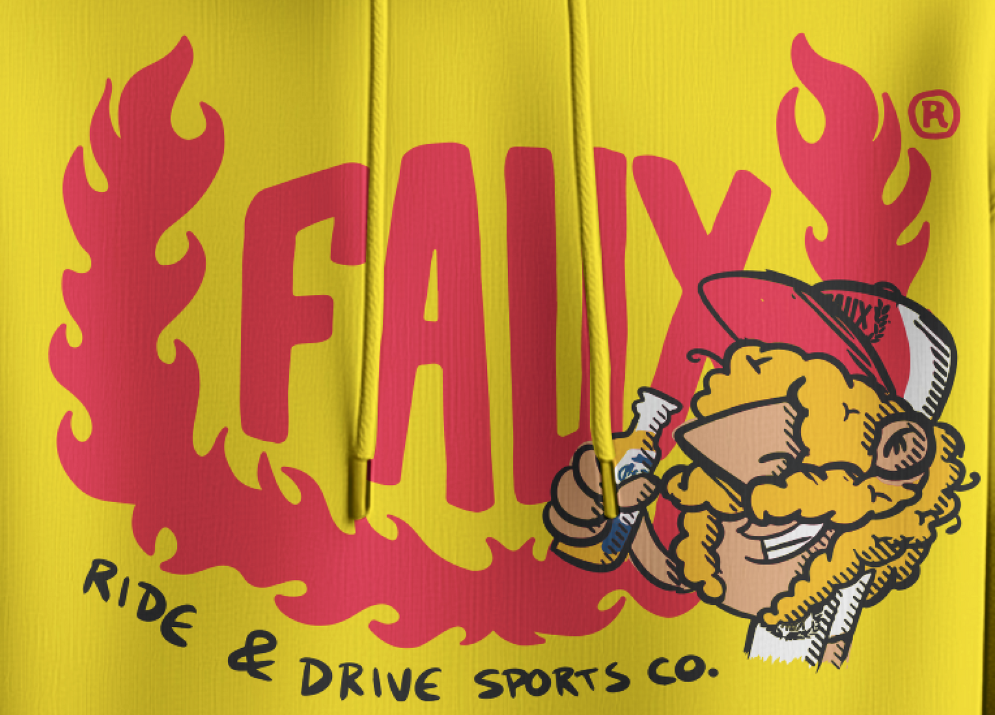 Volt Faux Logo Hoodie