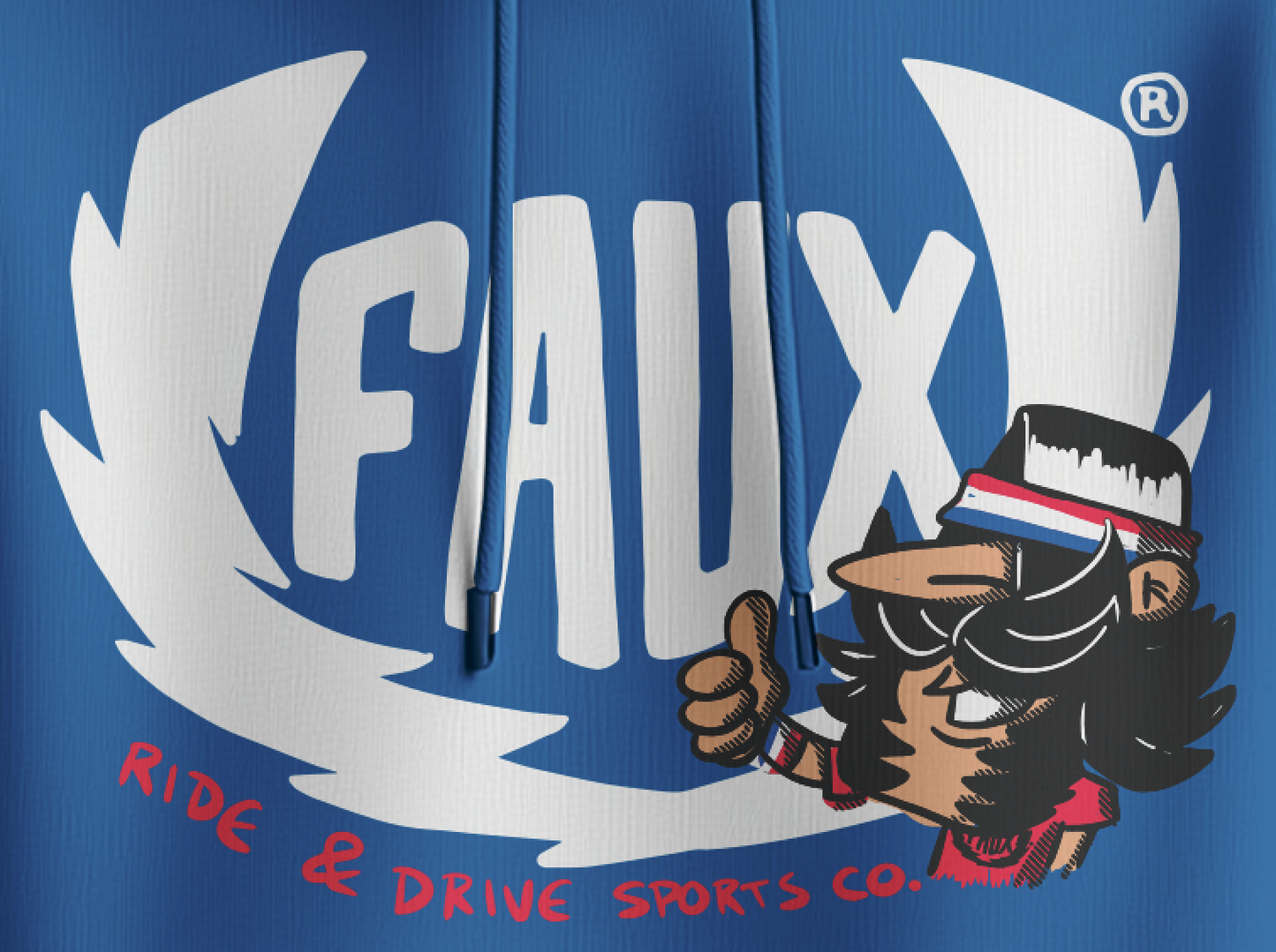 Clutch Faux Logo Hoodie