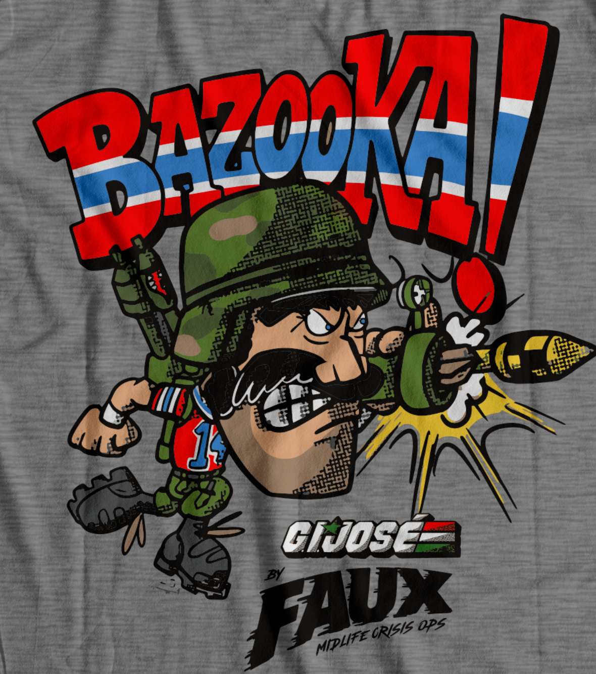 Bazooka Midlife Crisis T-Shirt