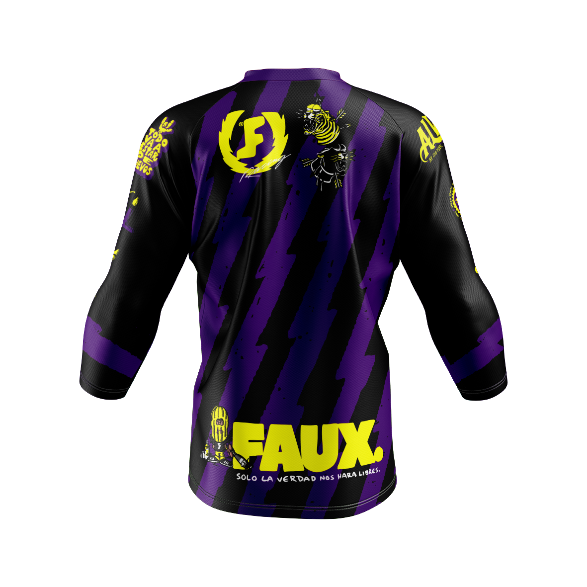 Volt Enduro Black Purple Jersey