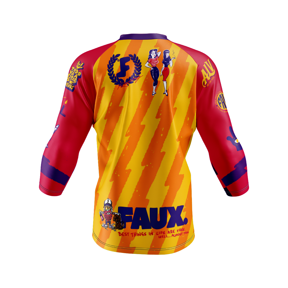 Volt Enduro Orange Red Jersey