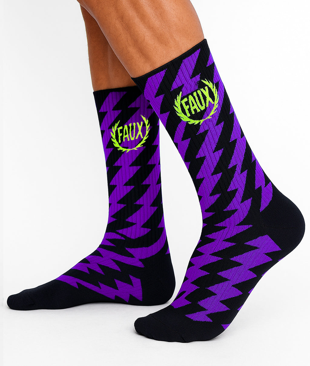 Calcetas Volt Moradas