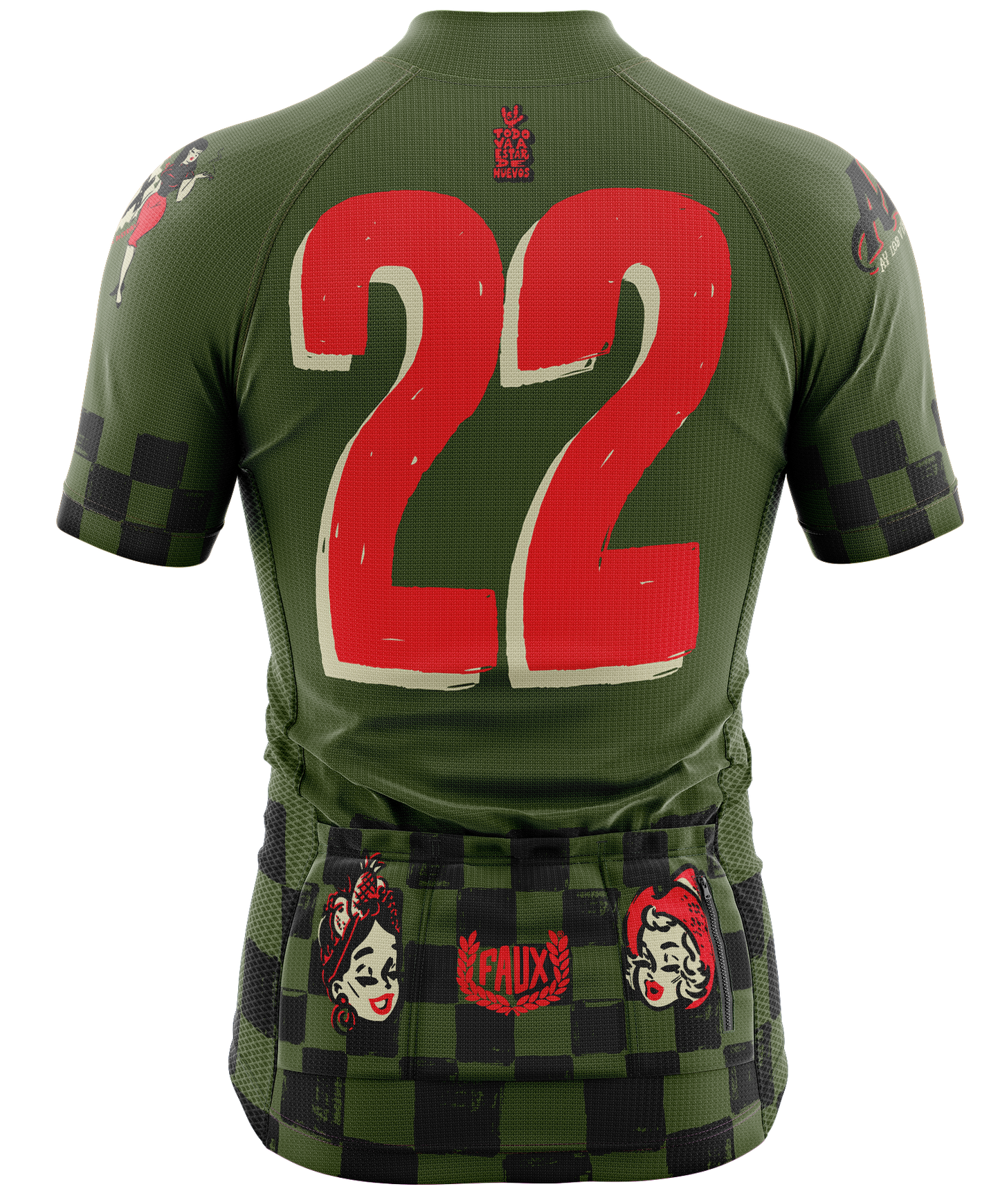 Checkers Cycling Jersey