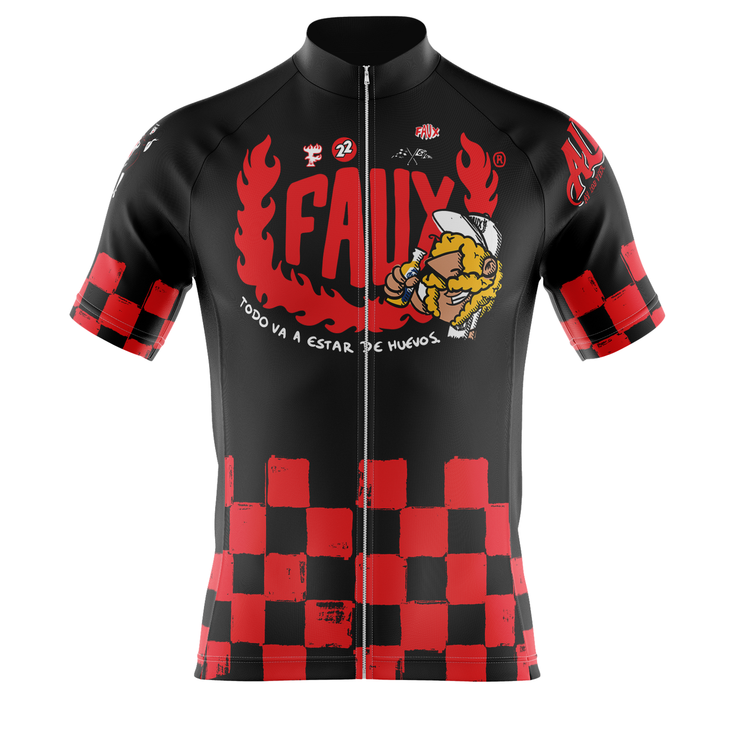 Checkers Cycling Jersey