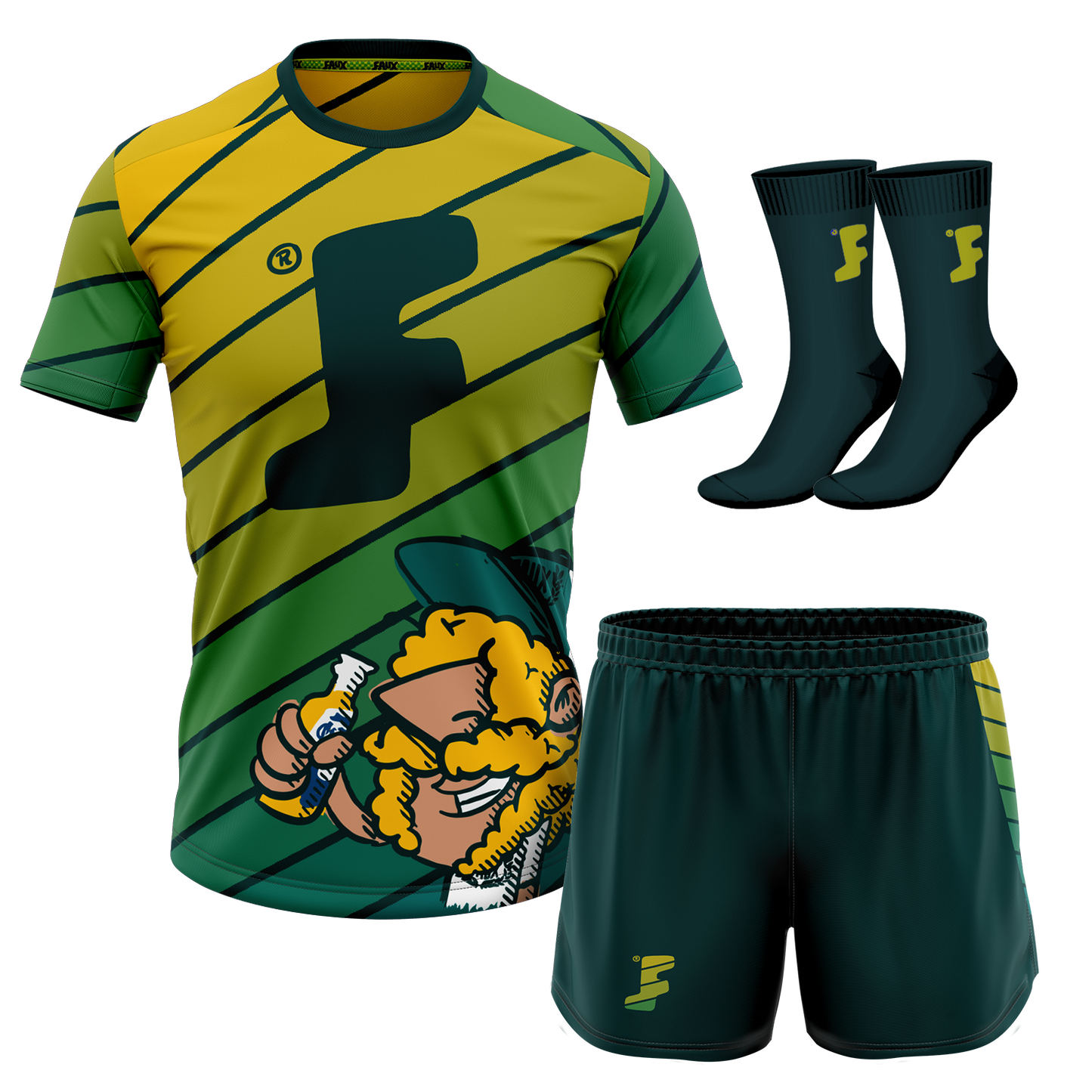 Seeme Runner Kit. (Jersey, Short y Calcetas)