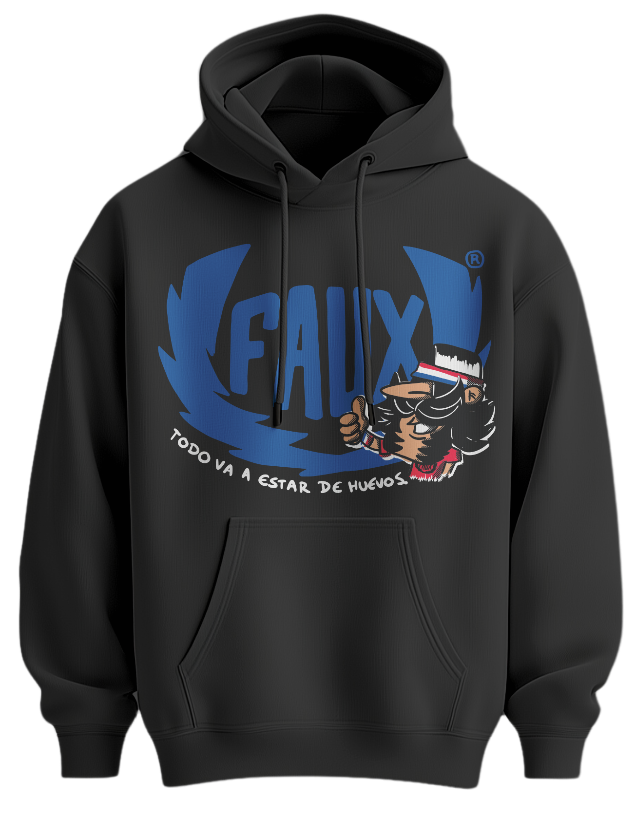 Clutch Faux Logo Hoodie