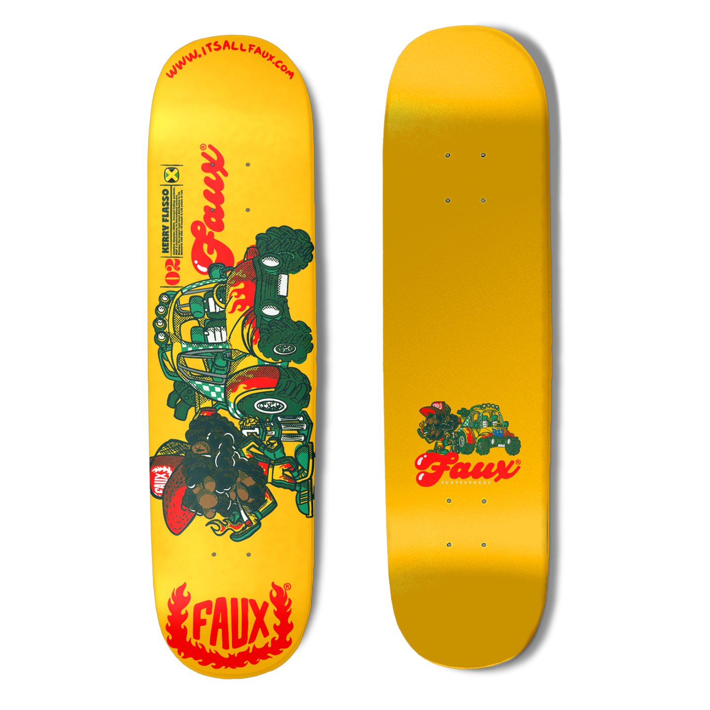 Kerry Flasso Skateboard Deck