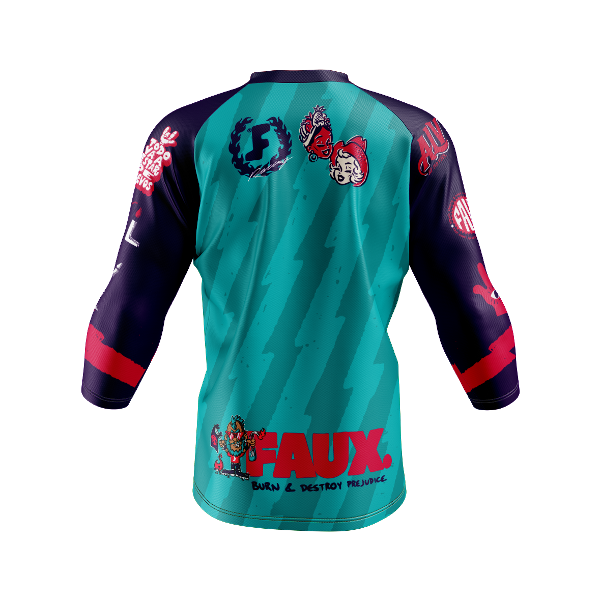 Volt Jersey Aqua Purple