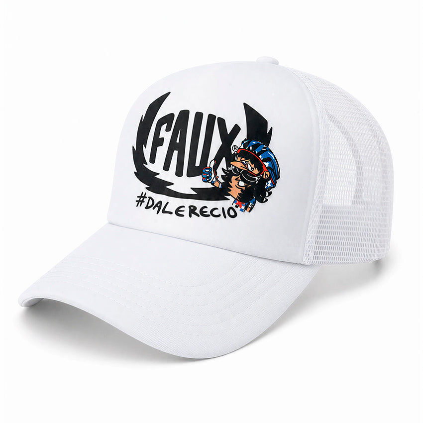 Trucker Hat Bolt Blanca