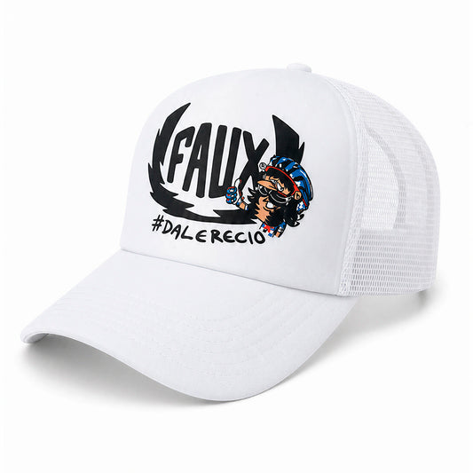 Trucker Hat Bolt Blanca
