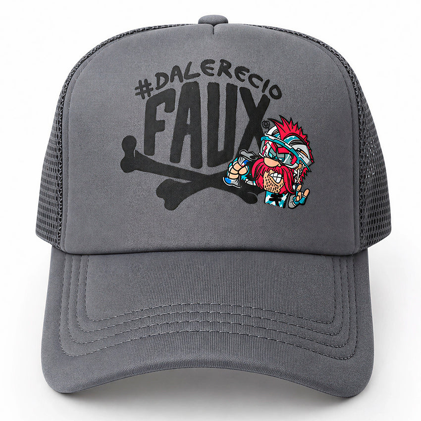 Trucker Hat Bones Gris