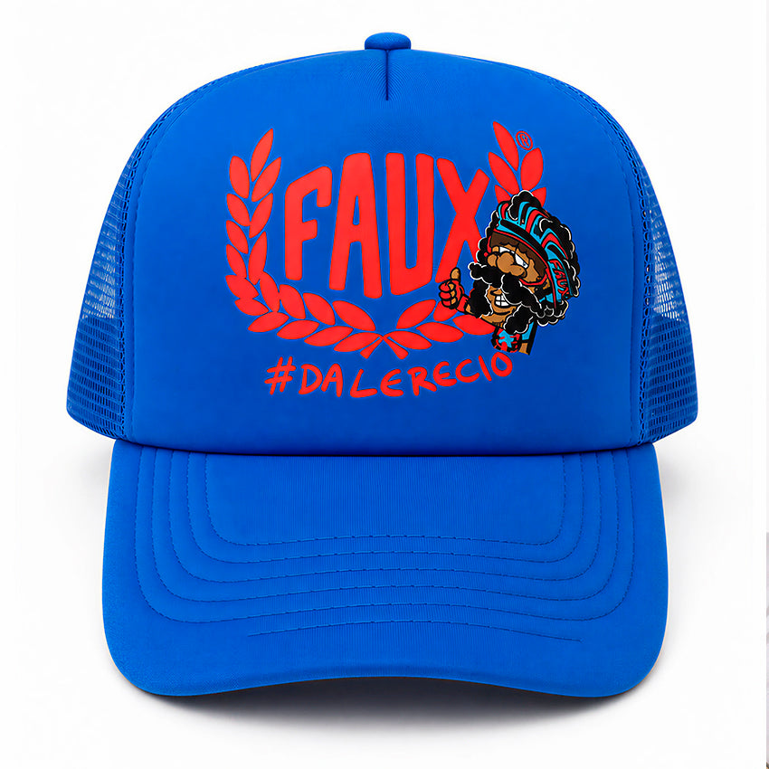 Trucker Hat Laurel Azul Rey