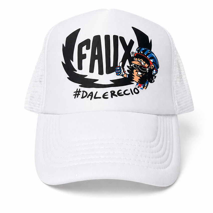 Trucker Hat Bolt Blanca