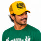 Trucker Hat Fire Amarilla