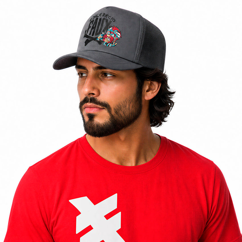 Trucker Hat Bones Gris