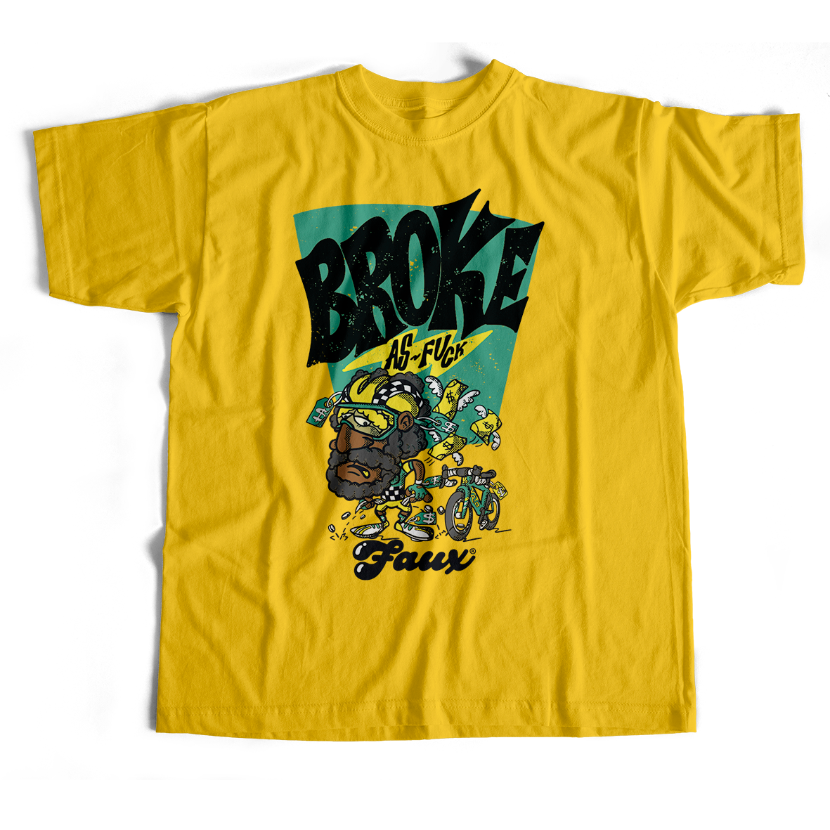 Broke As Fuck Roadie T-Shirt