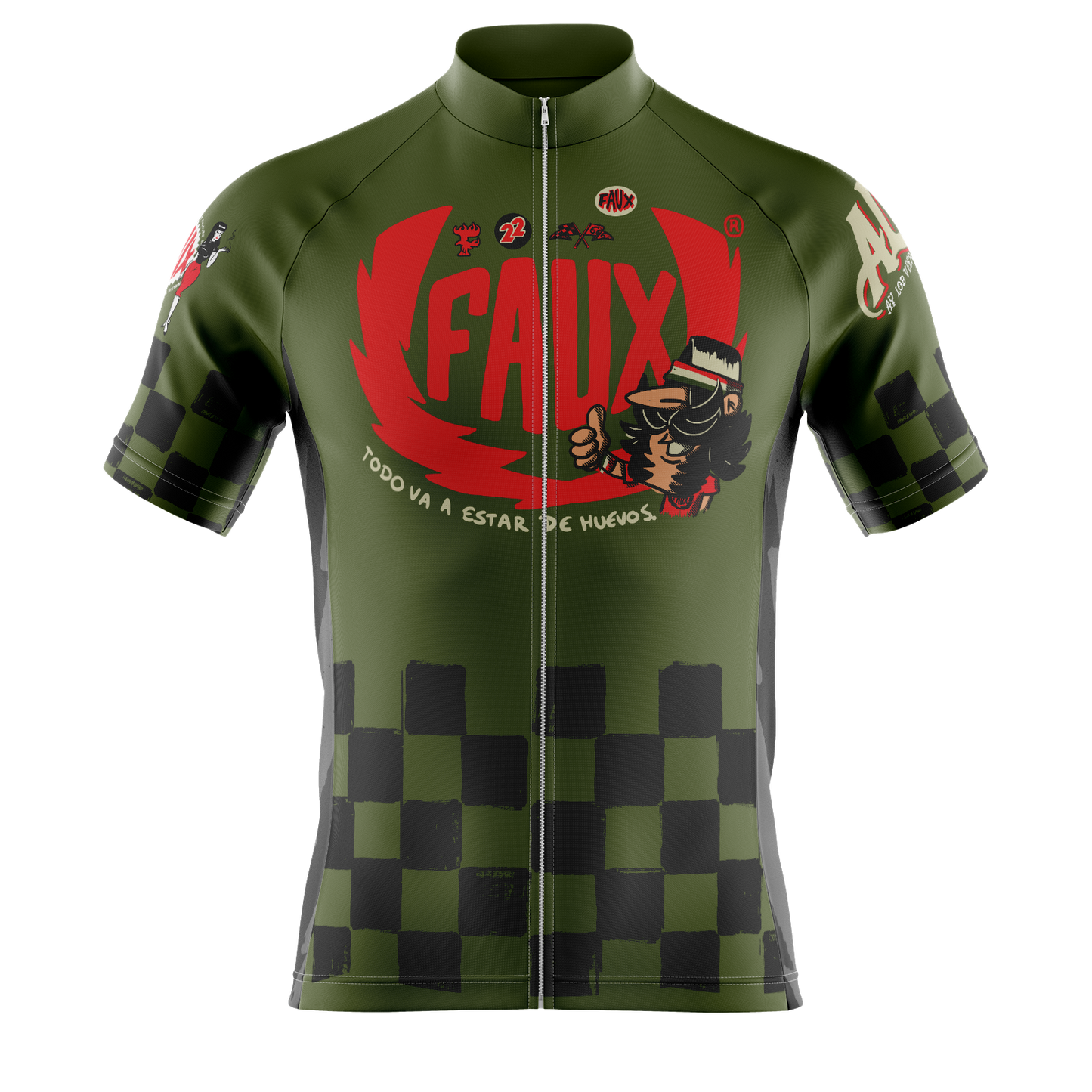 Checkers Cycling Jersey