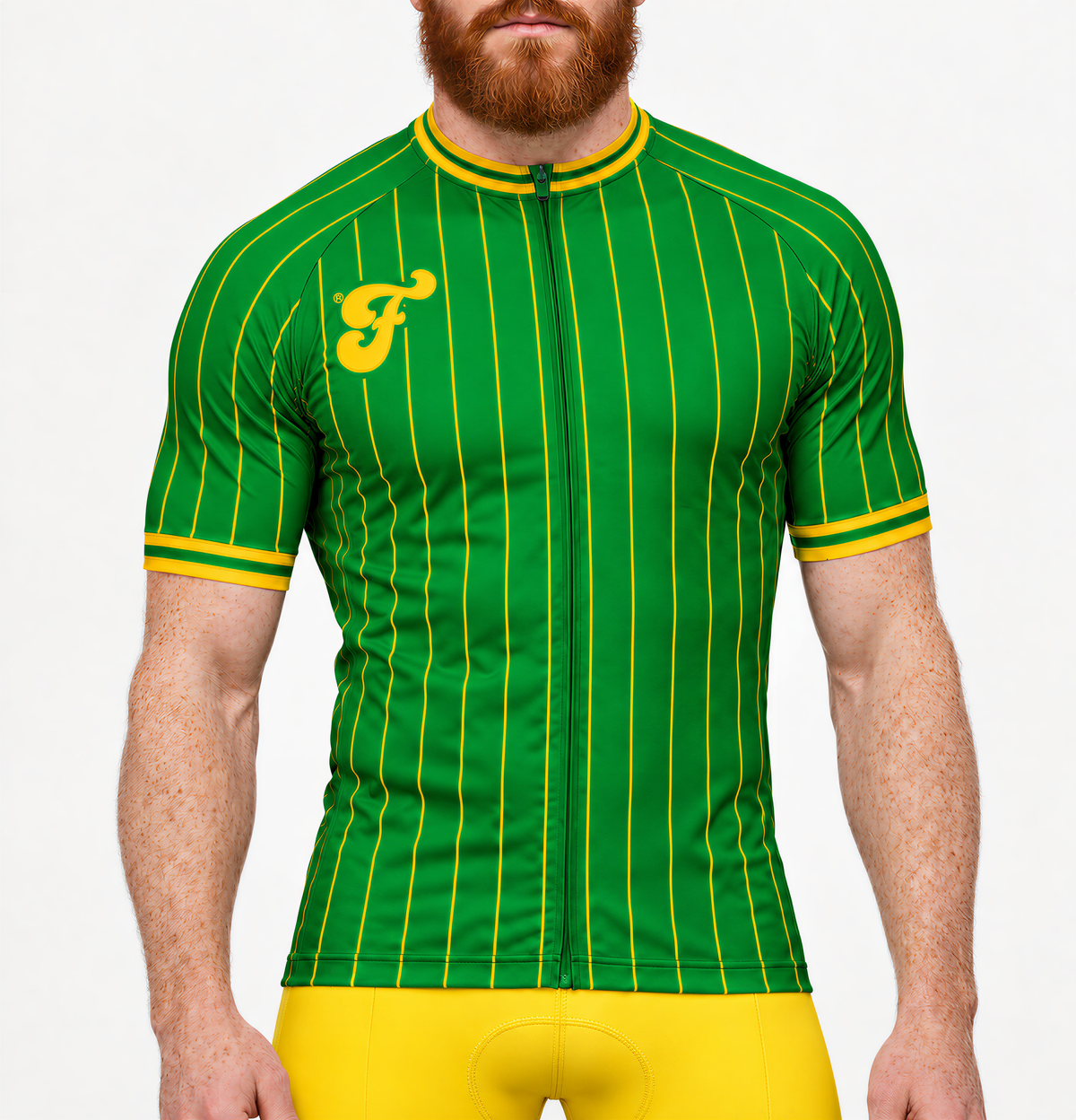The Clutch Cycling Jersey Verde