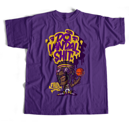 Do Vandal Shit Basketball T-Shirt