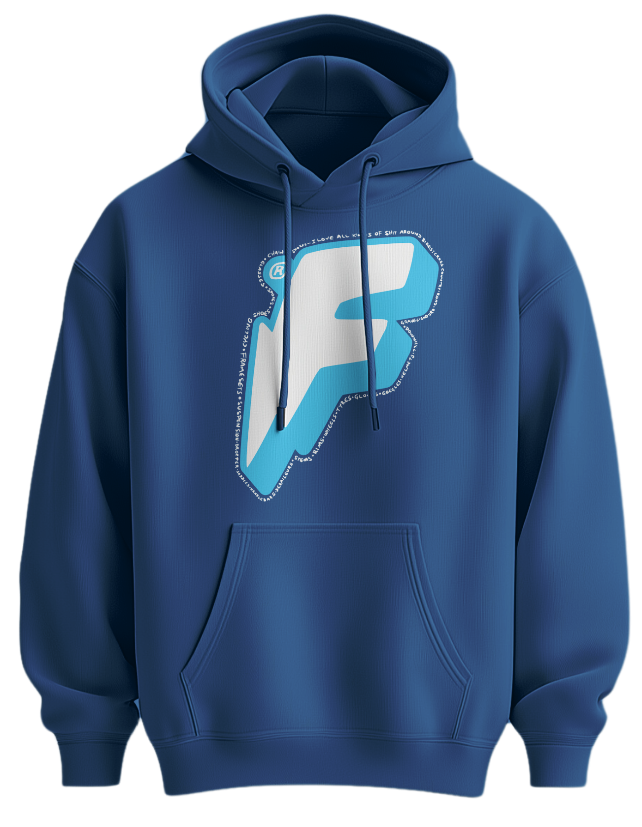 Love Bikes F Logo Yourself Hoodie