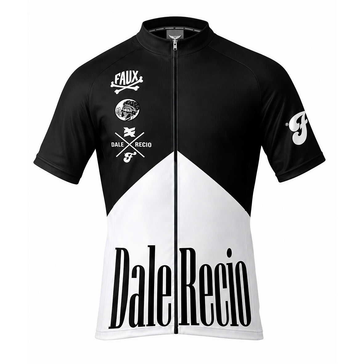 Fauxboro Black Cycling Jersey