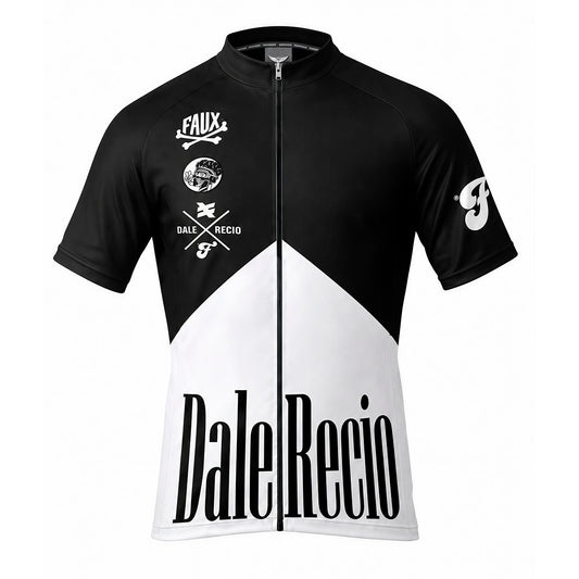 Fauxboro Black Cycling Jersey