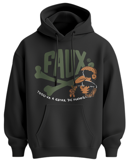 Gas Faux Logo Hoodie