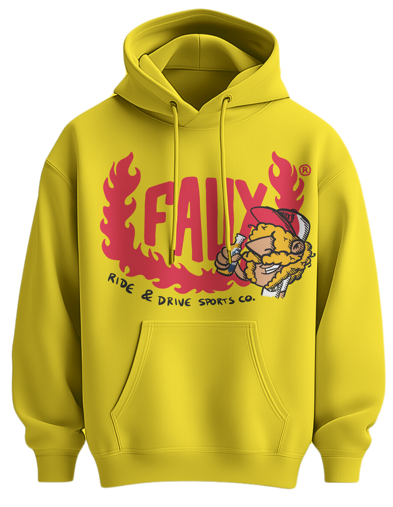Volt Faux Logo Hoodie